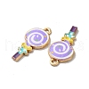 Alloy Enamel Pendants ENAM-D043-12G-01-2