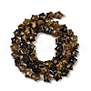 Natural Tiger Eye Beads Strands G-Z080-A16-8mm-3