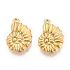 304 Stainless Steel Pendants STAS-T065-36G-1