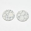 Synthetic Turquoise Pendants TURQ-S290-66B-2