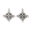 Tibetan Style Alloy Pendants PALLOY-I220-07AS-1