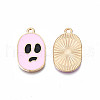 Alloy Enamel Pendants ENAM-S130-21B-3