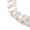 Baroque Plastic Imitation Keshi Pearl Beaded Necklaces for Women NJEW-H047-10-3