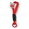 Polyester Keychains AJEW-Z019-02B-2