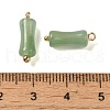 Natural Green Aventurine Pendants G-G110-02G-02-3