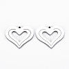 Non-Tarnish 201 Stainless Steel Pendants STAS-Q240-088P-1