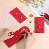 Beebeecraft 3 Sets Rectangle Velvet Single Watch Storage Bags ABAG-BBC0001-12A-3