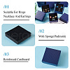 Rhombus Textured Cardboard Gift Storage Boxes CON-TAC0010-03B-02-6