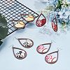 Olycraft DIY Sport Ball Theme Earring Making Kit DIY-OC0011-33-4