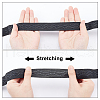 Non-slip Transparent Silicone Polyester Elastic Band SRIB-WH0011-031B-01-3