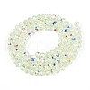 Transparent Glass Beads Strands EGLA-N016-3mm-06-2