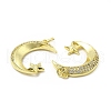 Brass Micro Pave Cubic Zirconia Pendants KK-E068-VB109-3