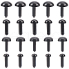 80Pcs 4 Styles Plastic Doll Eyes DOLL-LP0001-20-1