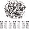 Unicraftale 100Pcs 304 Stainless Steel Tube Beads STAS-UN0026-30-1