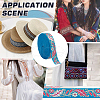 FINGERINSPIRE 10 Yards Ethnic Style Embroidery Polyester Ribbons OCOR-FG0002-26C-6