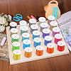 Wooden Yarn Tray AJEW-WH0473-44-5
