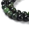 Dyed Natural Malaysia Jade Beads Strands G-G021-02A-06-3