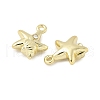 Alloy Rhinestone Charms PALLOY-F316-02A-G-2
