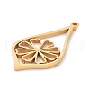 304 Stainless Steel Pendants STAS-G319-01C-2