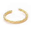 Rack Plating Brass Cuff Bangles BJEW-E071-08G-1