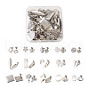  304 Stainless Steel Stud Earring Findings STAS-TA0004-72P-1