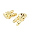 Brass Micro Pave Cubic Zirconia Beads KK-L235-03G-2