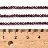 Natural Garnet Beads Strands G-RM2025-11-2mm-5