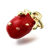 Brass with Enamel Charms KK-Q066-01F-G-2