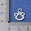 925 Sterling Silver Chinese Zodiac Outline Charms STER-P066-02S-01-3