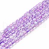 Synthetic Moonstone Beads Strands G-E573-02A-11-2