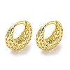 Brass Hoop Earrings EJEW-L211-011N-G-1