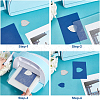 Carbon Steel Cutting Dies Stencils DIY-WH0309-182-3