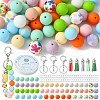 DIY Beaded Phone Charms Straps Keychain Making Kit DIY-FS0005-39C-1