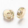 Brass Corrugated Beads KK-N231-198-NF-2