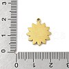 304 Stainless Steel Enamel Pendants STAS-U039-12G-3