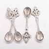 Tibetan Style Alloy Big Pendants TIBEP-A19597-AS-LF-2