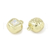 Rack Plating Alloy Beads FIND-B038-08G-2