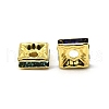 Brass Rhinestone Spacer Beads RSB072NFG-3