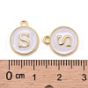 Golden Plated Alloy Charms ENAM-S118-01S-3