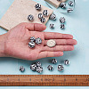 20Pcs 2 Colors Silicone Beads SIL-TA0001-07C-10