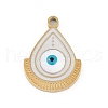 304 Stainless Steel Enamel Pendants STAS-I325-104C-G-1