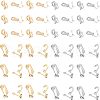 Unicraftale 32Pcs 4 Style 304 Stainless Steel Clip-on Earring Converters Findings STAS-UN0026-76-1