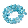 Natural White Jade Beads Strands G-D305-B01-01B-4