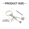 Alloy Enamel Keychain KEYC-YW00012-2