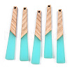 Translucent Resin & Ash Wood Big Pendants RESI-TAC0017-46-B01-3