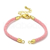 Nylon Cords Bracelet Makings Fit for Connector Charms AJEW-P116-02G-09-1