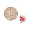 7Pcs Alloy and Glass Pendants PALLOY-JF03366-03-3