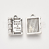 Tibetan Style Alloy Pendants for Teachers' Day X-TIBEP-S319-025AS-RS-1