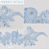 Sew on Flower Appliques PATC-WH0005-42C-6