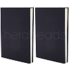CRASPIRE 3Pcs Elastic Fabric Book Covers DIY-CP0007-42C-1